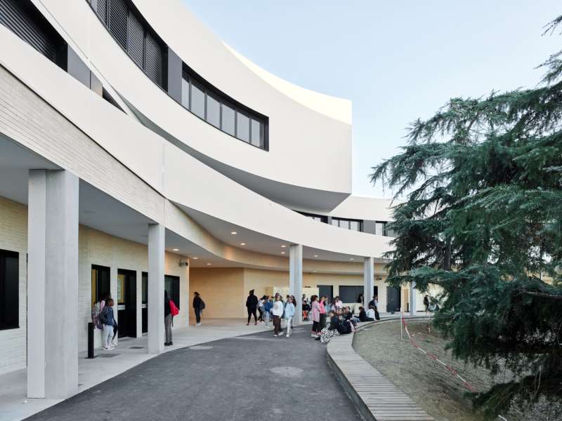 REC ARCHITECTURE - COLLEGE GUILHERMY - TOULOUSE - COMMUNICATION - COMME ON VOUS PARLE - VISITE DE PRESSE - RP