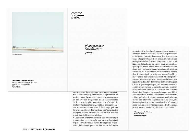 Communication; Comme on vous parle; Karine Guilbert