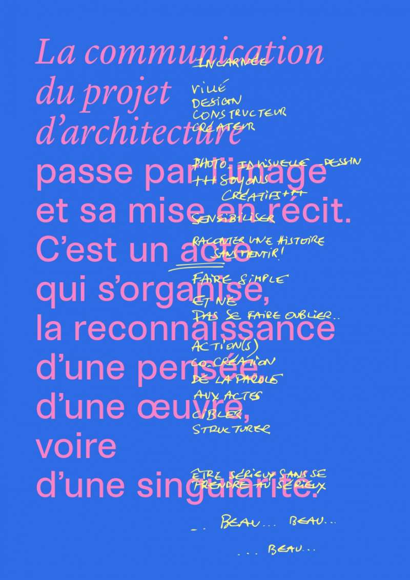 Commeonvousparle, print, carte, voeux, communication, architecture
