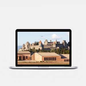 Aperçu du nouveau site web de Passelac & Roques, mettant en avant leurs projets architecturaux avec une navigation épurée et un design contemporain